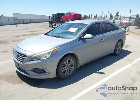 2016 Hyundai Sonata Se из США, поврежденный, VIN 5NPE24AF8GH290771